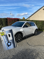 Installation d’une borne de recharge électrique Dazebox (Maine-et-Loire)
